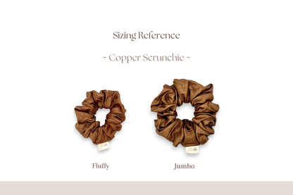 Copper - Jumbo Scrunchie