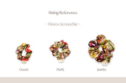 Flores - Jumbo Scrunchie